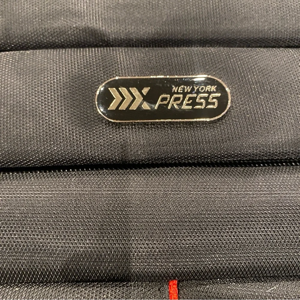 Bag, Laptop Black with Red Accent